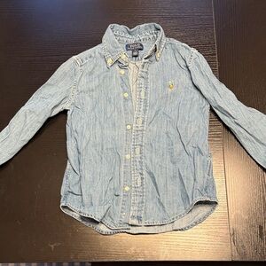 Polo by Ralph Lauren Kids Light Blue Button Down Shirt